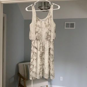 Bar III Snakeskin Patterned Dress